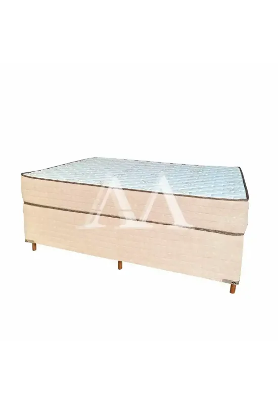 CJ BASE BOX/COLCHAO MOLAS ENSACADAS 138X188X75 MERON VERONA SOFT