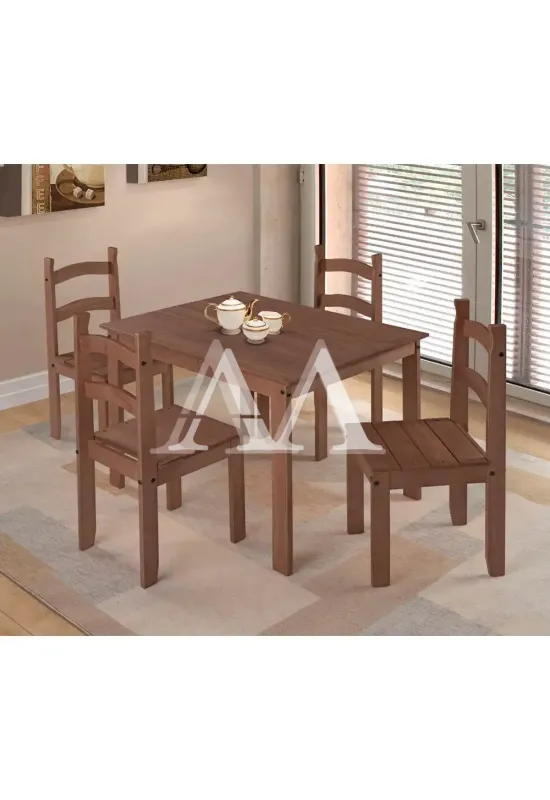 CJ MESA 4C FRANCINE NEUZA RETANGULAR 100X70 CHOCOLATE