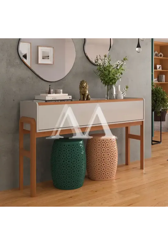 APARADOR LUKALIAM ELEGANCE OFF WHITE NEW/JEQUITIBA