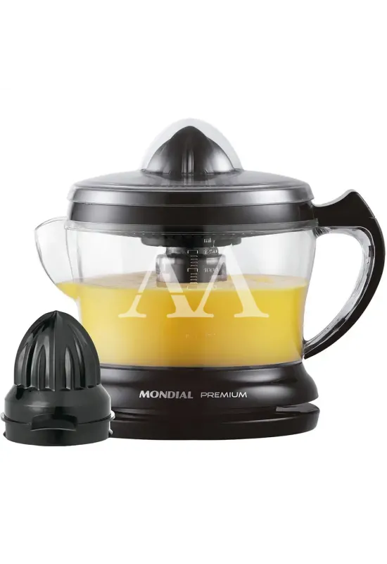 ESPREMEDOR DE FRUTAS MONDIAL PREMIUM E-02 127V PRETO