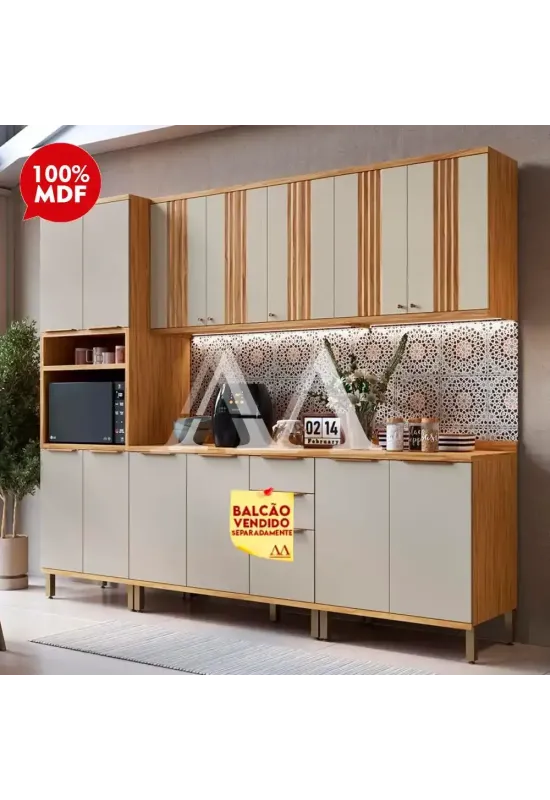 COZINHA RONIPA SAUVIGNON CANELADA AMENDOA / OFF WHITE