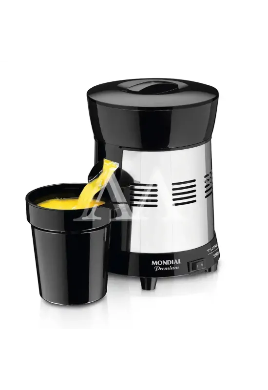 ESPREMEDOR DE FRUTAS MONDIAL PREMIUM E-10 BIVOLT PRETO