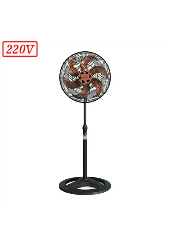 VENTILADOR VENTISOL TURBO 6 PREMIUM COLUNA 40CM 6 PAS 3 VEL 220V PRETO