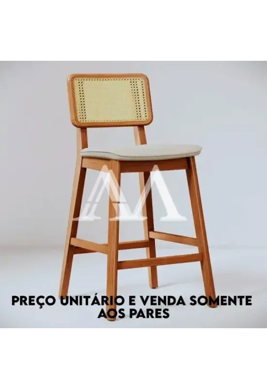 BANQUETA IMCAL CLASSIC TELA LINHO/NATURE