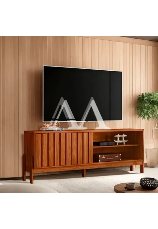 RACK BANCADA MOBLER NEW AURORA CINAMOMO MEL