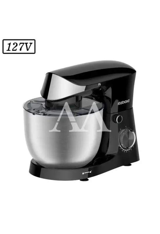 BATEDEIRA ITATIAIA BPMID1003 MIDI 1 TIGELA 12 VEL 1000W 127 INOX/PRETO