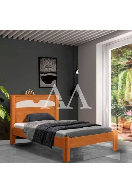 CAMA JA SOLTEIRO LADY NATURE/OFF WHITE