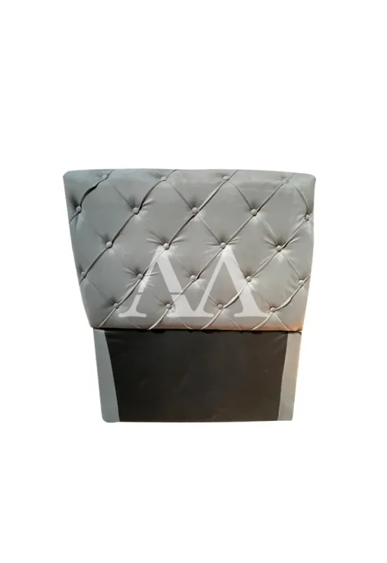 CABECEIRA DE SOLTEIRO LIFESPUMA CAPTONE CINZA