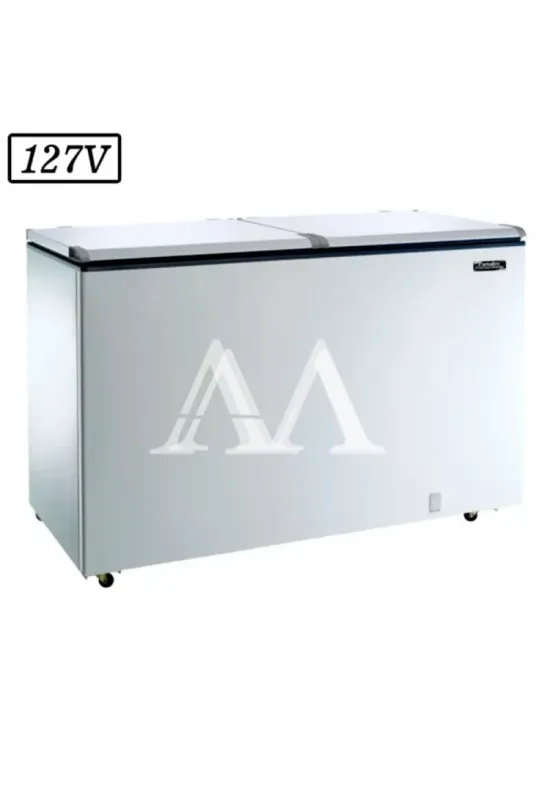 FREEZER CONSERVADOR ESMALTEC ECH500 HORIZONTAL 468L 127V BRANCO