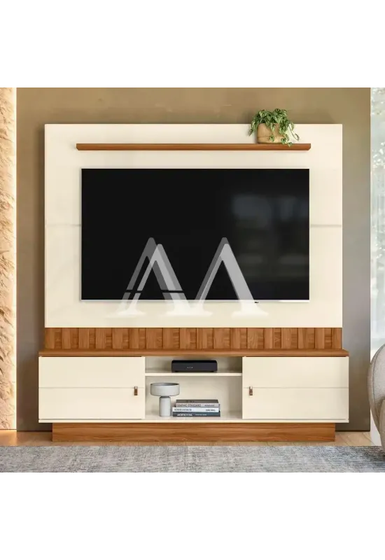 HOME MOBLER FLORIANOPOLIS OFF WHITE/AMENDOA