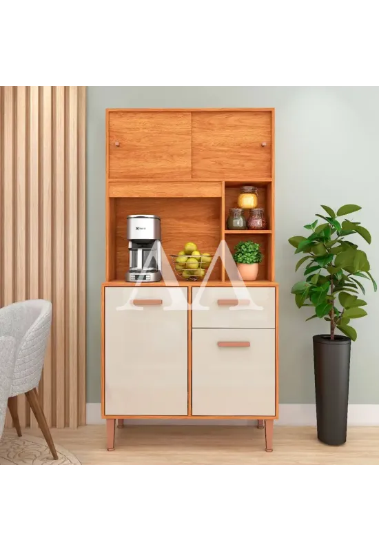 KIT 4P 1G FELLICCI DALIA 90 CINAMOMO/OFF WHITE