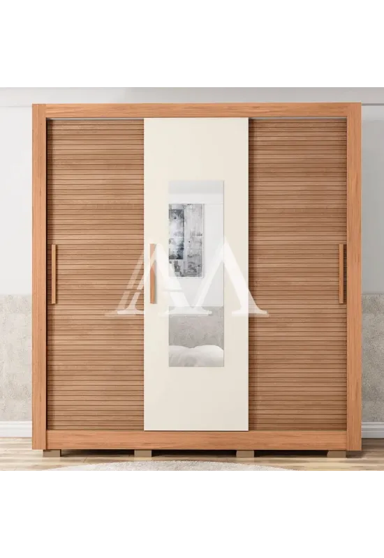 ROUPEIRO 3P CORRER 2G CAEMMUN CHILE 1.9 LUX C/ ESPELHO FREIJO / OFF WH