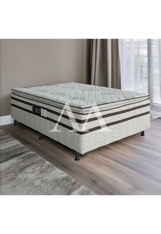 CAMA BOX D28 138X188X64 DESIGN MASTER C/PILLOW