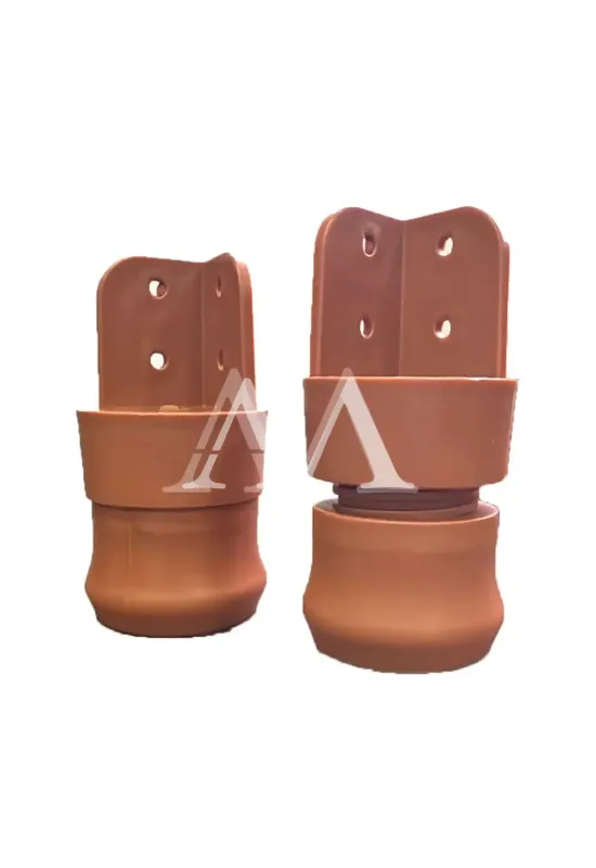 KIT TCIL PES C/4 PLASTICO C/ REGULAGEM CARAMELO