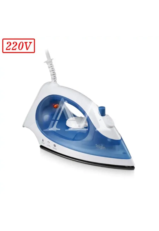 FERRO DE PASSAR ELGIN A VAPOR IRON PRESS 220V BRANCO/AZUL
