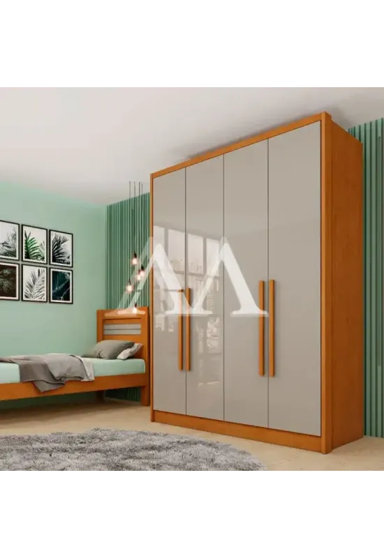 ROUPEIRO 4P. ABRIR 2G TCIL DINAMARCA C/ PES CINAMOMO / OFF WHITE