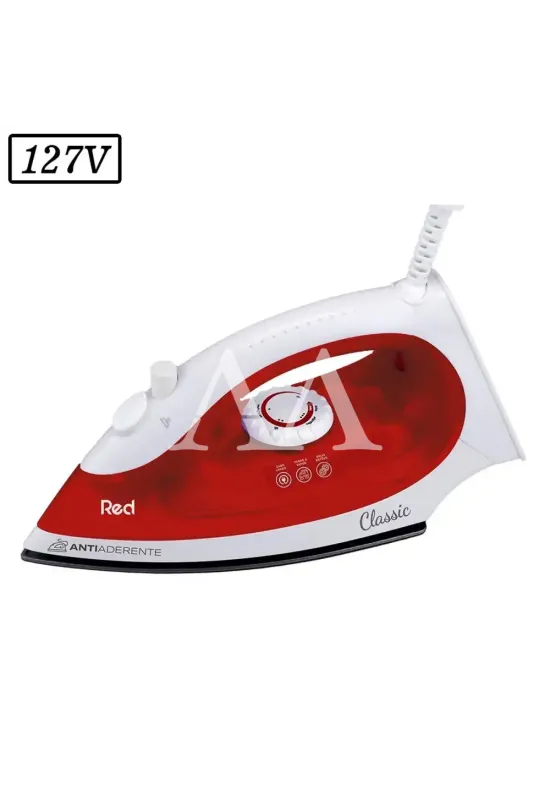 FERRO DE PASSAR RED MOBILE FP200 127V BRANCO/VERMELHO
