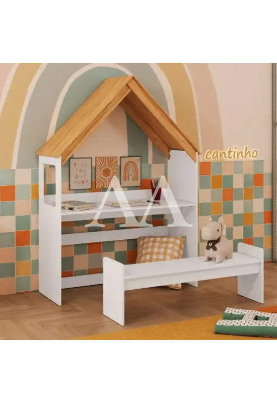 KIT CASINHA PEROBA BRANCO BRILHO/AMENDOA