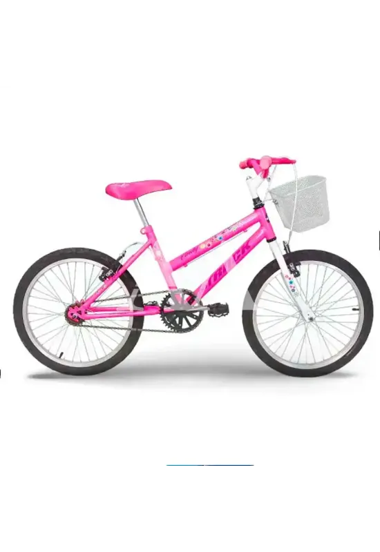 BICICLETA TK3 TRACK CINDY ARO 20 S/MARCHA ROSA FLUOR