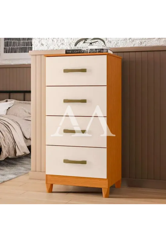 COMODA 4G ALBATROZ MOBI CINAMOMO/OFF WHITE