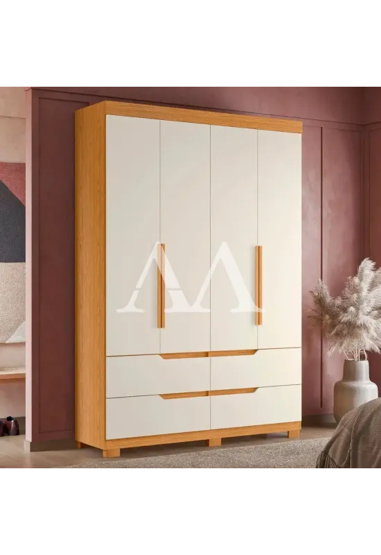 ROUPEIRO 4G 4P. ABRIR ALBATROZ DOBLE CINAMOMO/OFF WHITE