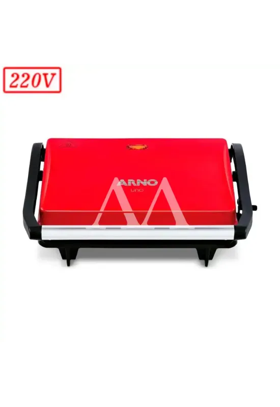 SANDUICHEIRA GRILL ARNO COMPACT UNO 760W 220V VERMELHA