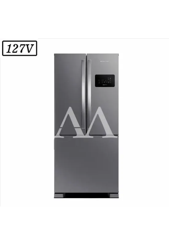 REFRIGERADOR BRASTEMP DOMEST BRO85AK FROST FREE 3 PORTAS 554L 127V INO