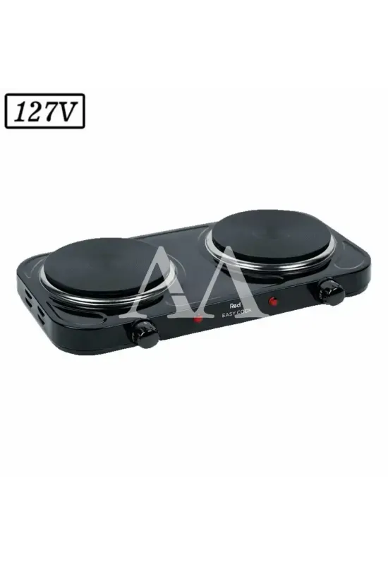 FOGAO 2B ELETRICO RED MOBILE EASY COOK FE200 127V PRETO