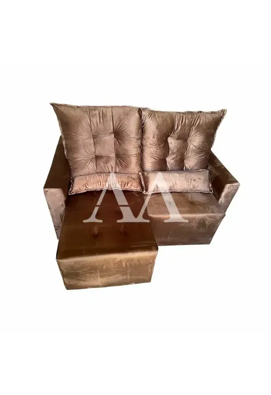 ESTOFADO RG BELO CAMPO RETRATIL 1.60 MARROM