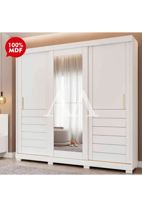 ROUPEIRO 3P CORRER 6G PANAN CECILIA SLIDE C/ESP E C/PES BRANCO