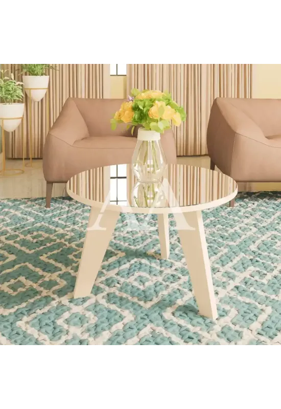 MESA CENTRO ARTELY ESPANHA OFF WHITE