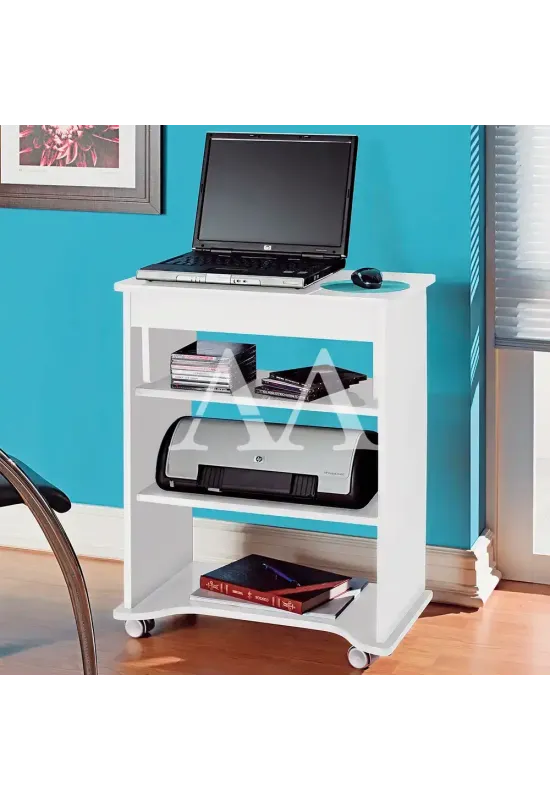 MESA P/NOTEBOOK ARTELY C/TAMPO PORTATIL BRANCO