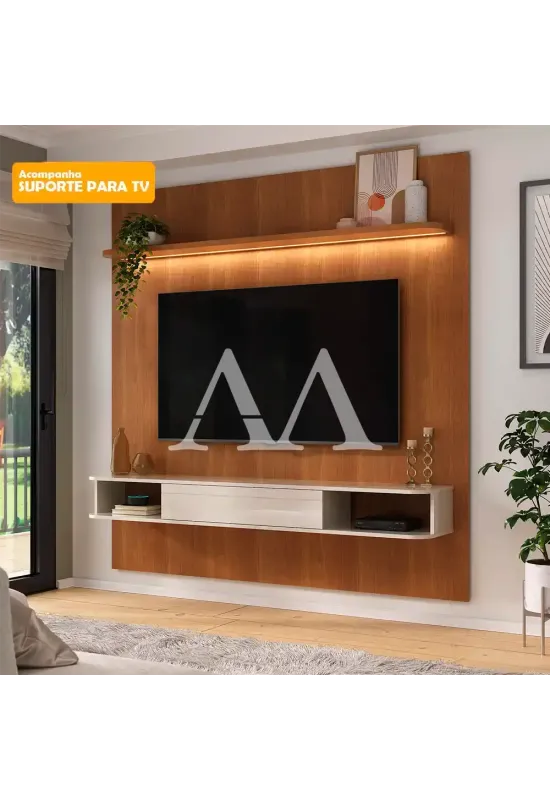 PAINEL ARTELY BELLUNO CINAMOMO/OFF WHITE