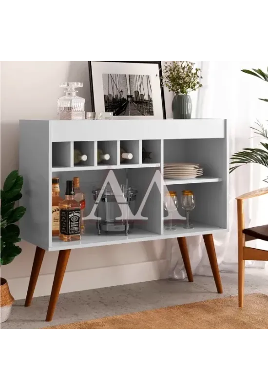 APARADOR EJ C/ ADEGA NEW ODIN BRANCO