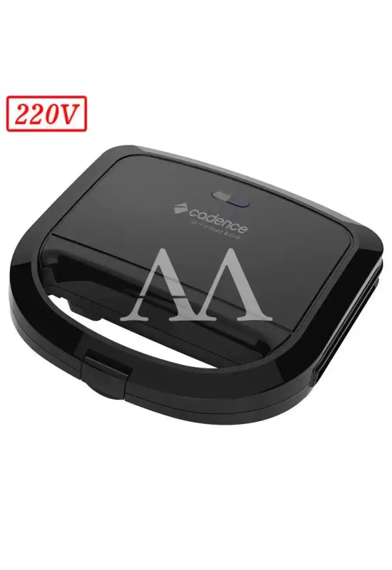 SANDUICHEIRA TOAST GRILL CADENCE SAN260 750W 220V PRETA
