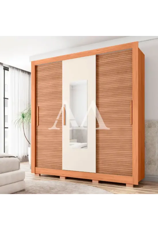 ROUPEIRO 3P CORRER 2G CAEMMUN CHILE 1.9 LUX C/ ESPELHO FREIJO / OFF WH