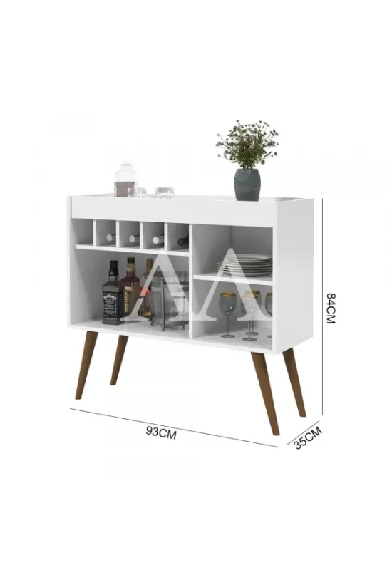 APARADOR EJ C/ ADEGA NEW ODIN BRANCO