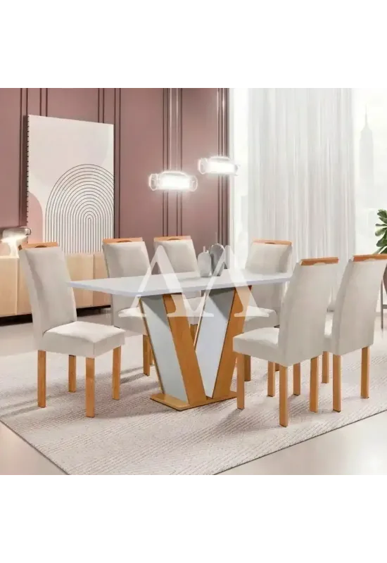 CJ MESA 6C CEL MOVEIS QATAR RETANGULAR 160X80 TAMPO DAKOTA PLUS S/VDO