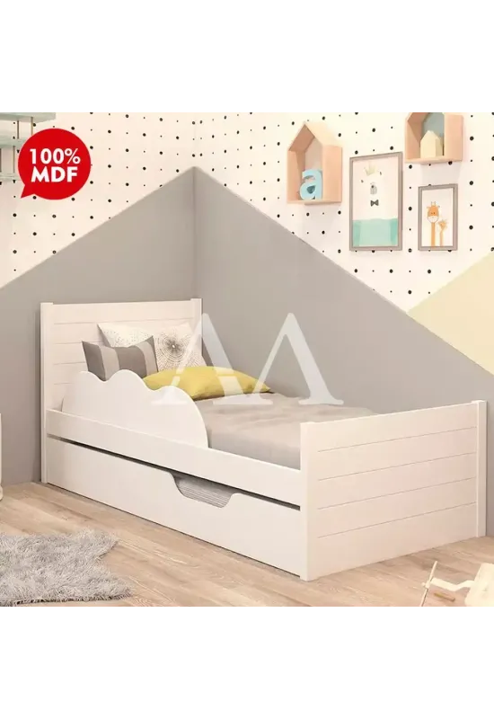 CAMA CIMOL BIBOX ELZA BRANCO
