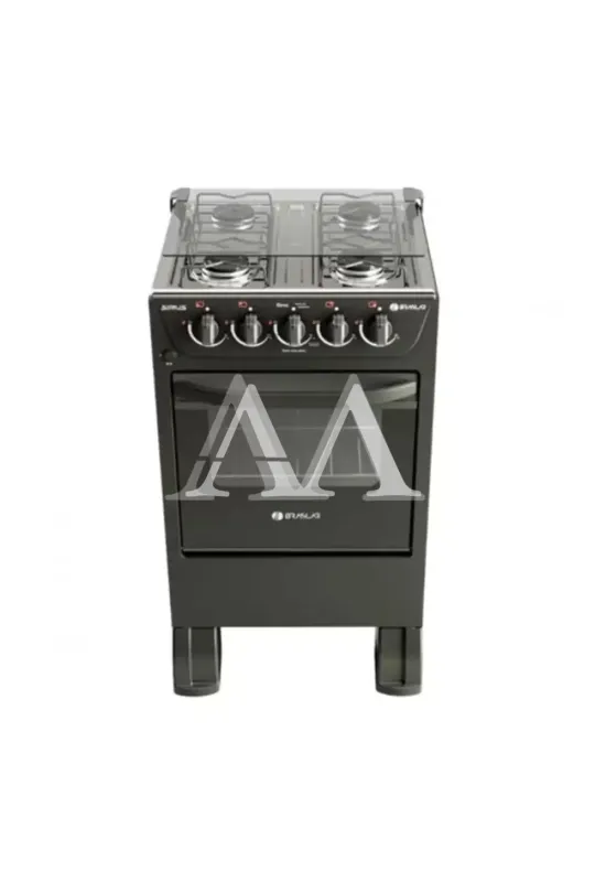 FOGAO 4B BRASLAR PISO NEW SIRIUS PLUS AUTOMATICO BLACK