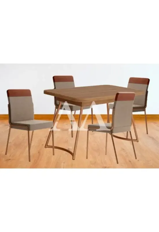 CJ MESA 04 CAD CARRARO EVORA 1604 RETANGULAR 130X80 CAD DUO 1739 ROSE