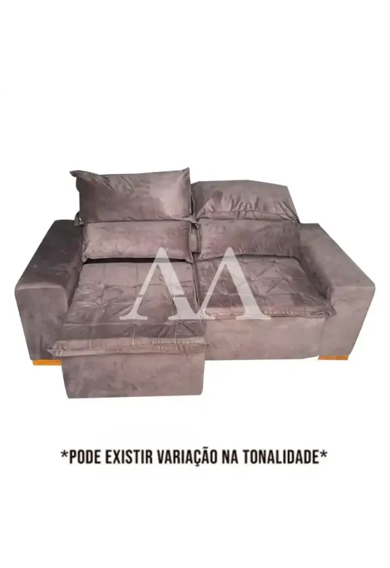 ESTOFADO BOMFLEX CHILE RETRATIL CHOCOLATE VELUDO ASTECA 08