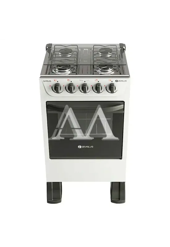 FOGAO 4B BRASLAR PISO NEW SIRIUS SIMPLES BRANCO