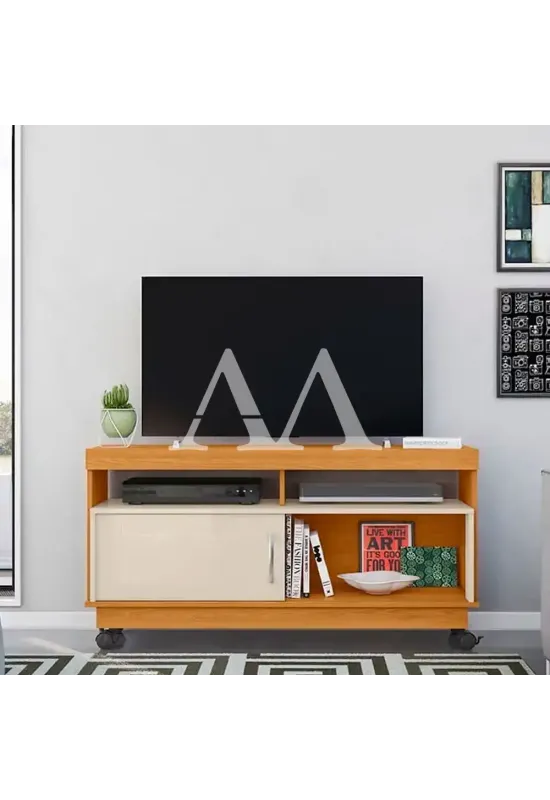 RACK MADETEC ARTUR CINAMOMO/OFF WHITE