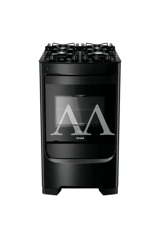 FOGAO 4B CONSUL CFO4VBE MESA VIDRO PRETO