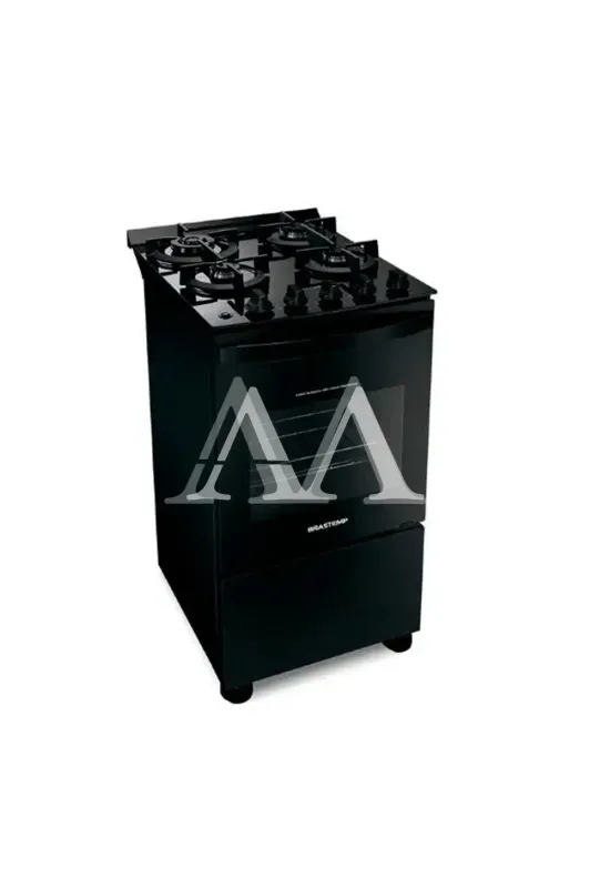 FOGAO 4B BRASTEMP BFO4VA MESA VIDRO PRETO