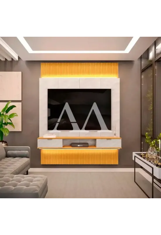 PAINEL DJ EXTENSIVEL HIT 1.9 CEDRO / QUARTZO