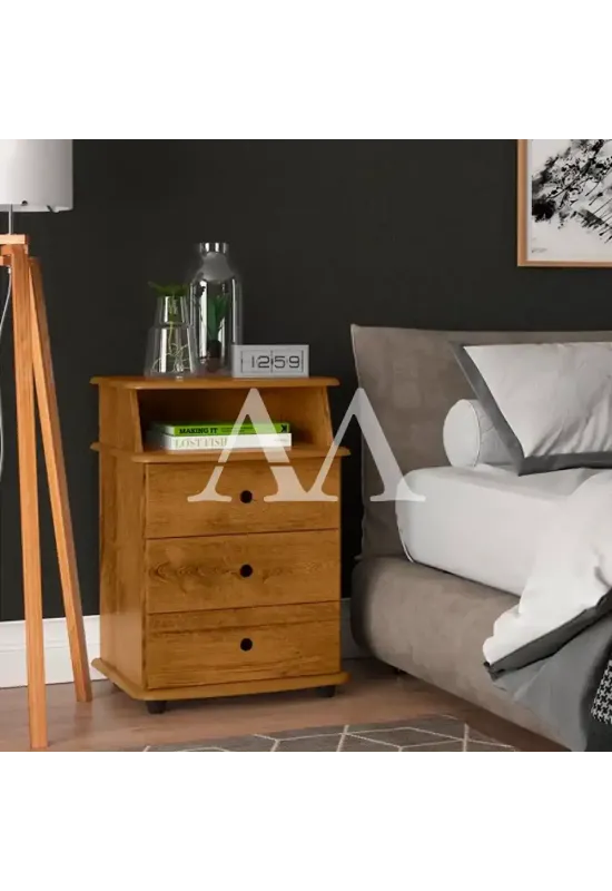 MESA DE CABECEIRA 3G EJ MUDO LUXO NEW FREIJO