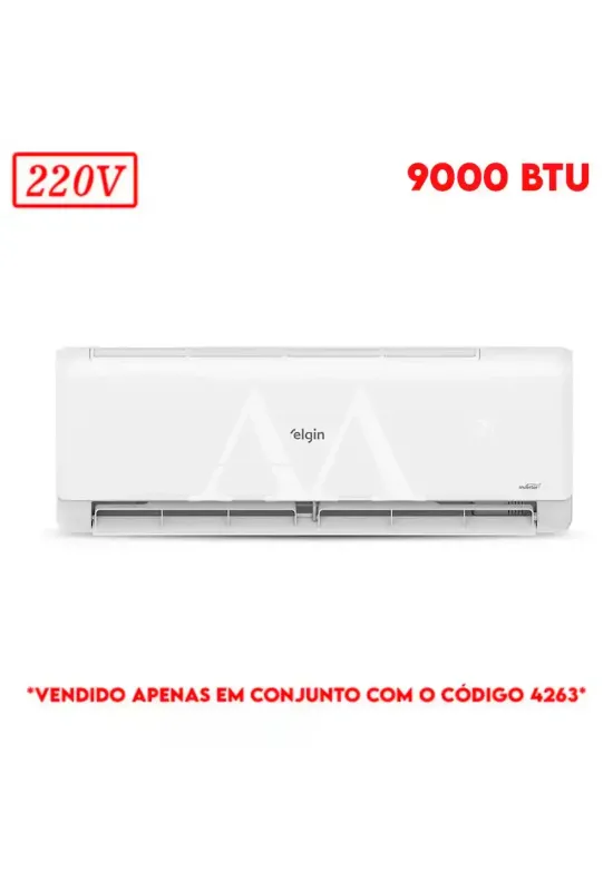 AR CONDICIONADO EVAPORADORA ELGIN SPLIT HIGH WALL ECO INVERTER II C/ WIFI 9000 BTU 220V