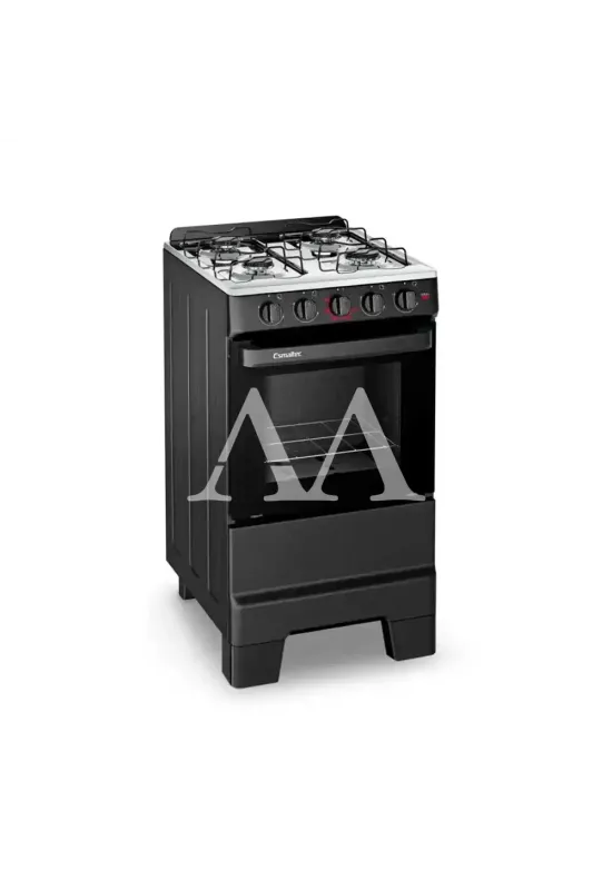 FOGAO 4B ESMALTEC IDEAL POP 4120 PRETO